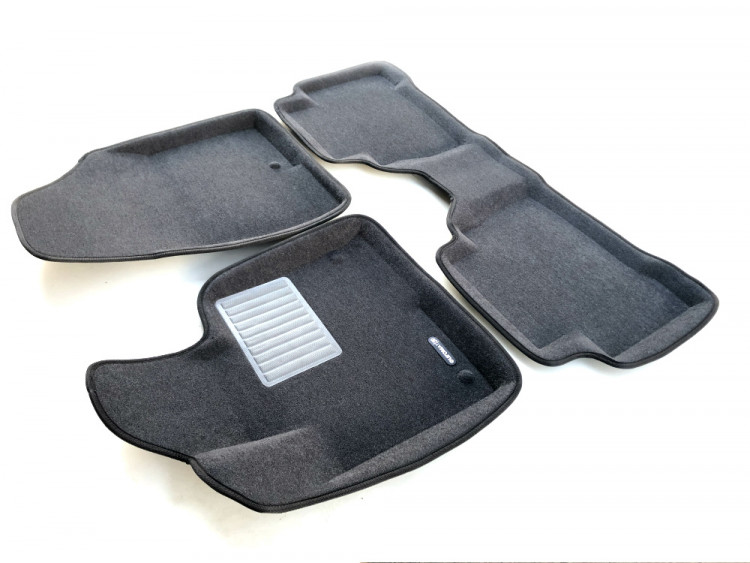 Коврики текстильные серые Business 3D Euromat → EMC3D-002723G :: TUNING`Leader /img1