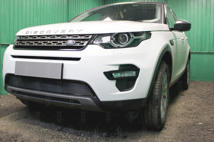 Сетка защитная в бампер Premium черный Strelka Land Rover Discovery Sport 2015-2019 Сетка защитная в бампер Premium черный Strelka → LRDS14.PREMIUM.black :: TUNING`Leader /img1