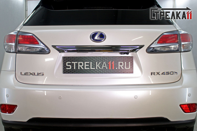 Защита камеры заднего вида Стрелка (450h) Lexus RX FL 2012-2015 Защита камеры заднего вида Стрелка (450h) → 23323049 :: TUNING`Leader /img2