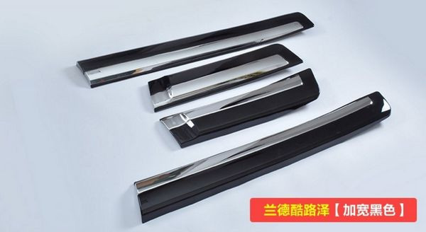 Молдинги на двери OEM-Tuning (черные) Toyota Land Cruiser 200 FL 2012-2015, Toyota Land Cruiser 200 FL 2015-2021 Молдинги на двери OEM-Tuning (черные) → CNT17-XYJ-019 :: TUNING`Leader /img1