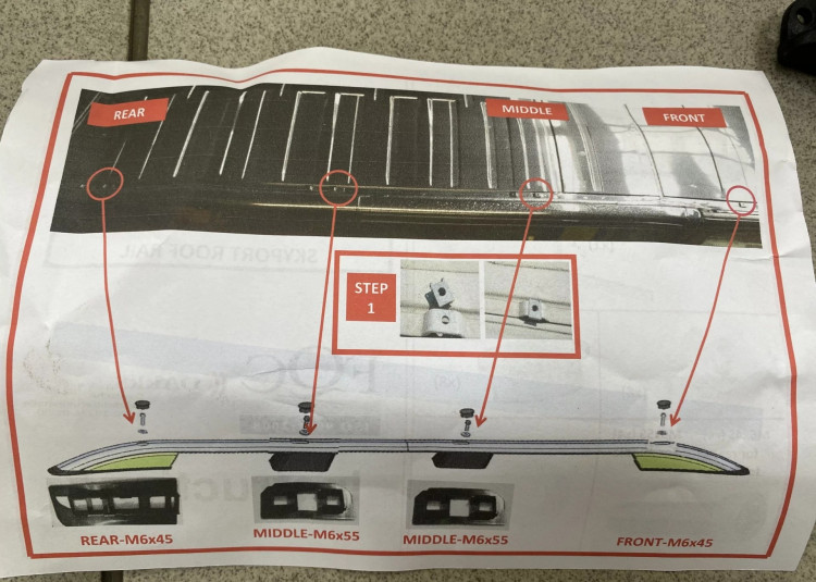 Рейлинги продольные на крышу черные Skyport Erkul (длинная база, 4 опоры) Renault Trafic 2001-2006, Renault Trafic FL 2006-2014 Рейлинги продольные на крышу черные Skyport Erkul (длинная база, 4 опоры) → 28.SKP.02.01.US.S :: TUNING`Leader /img8