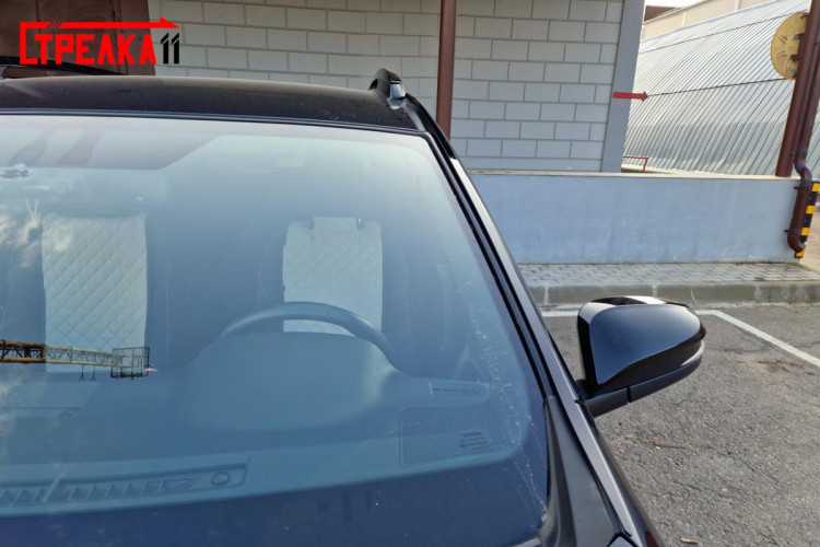 Водосток (дефлектор) лобового стекла акриловый Премиум Strelka Toyota RAV4 2013-2015, Toyota RAV4 FL 2016-2017 Водосток (дефлектор) лобового стекла акриловый Премиум Strelka → VP.056 :: TUNING`Leader /img4