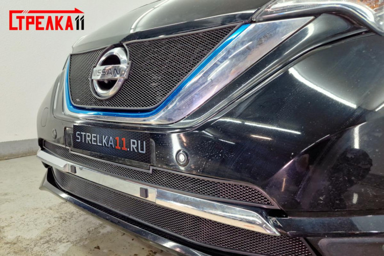 Сетка защитная в бампер Standart черный Strelka (Medalist X) Nissan Note FL 2016-2020 Сетка защитная в бампер Standart черный Strelka (Medalist X) → NNOT16.top.black :: TUNING`Leader /img6