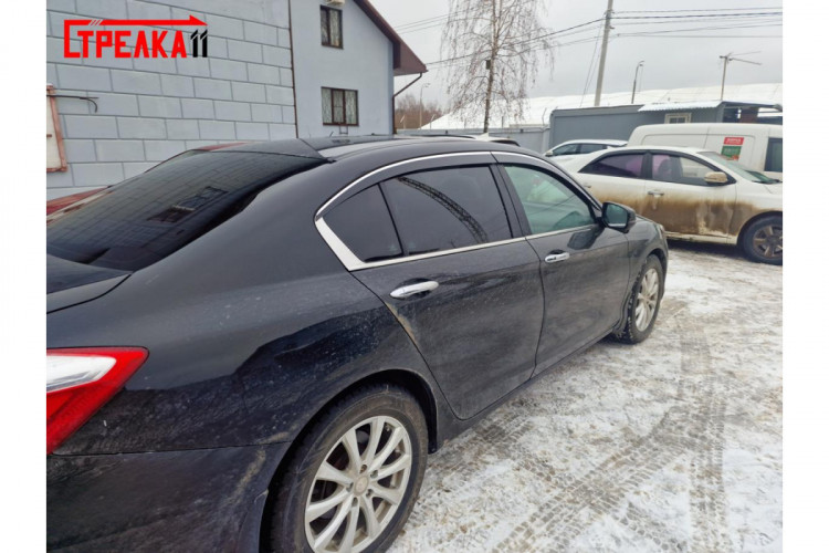 Дефлекторы на окна тонированные с хромированным молдингом 2D Strelka → 2D268-4C.S11 :: TUNING`Leader /img9