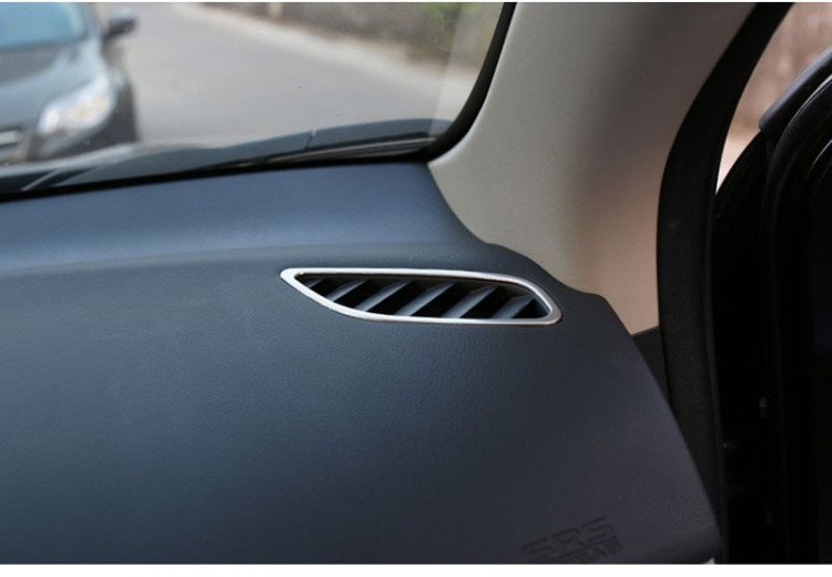 Накладки на воздуховоды верхние OEM-Tuning Mitsubishi Outlander FL 2015-2018, Mitsubishi Outlander FL 2019-2022 Накладки на воздуховоды верхние OEM-Tuning → CNT24-16OT-067A :: TUNING`Leader /img2