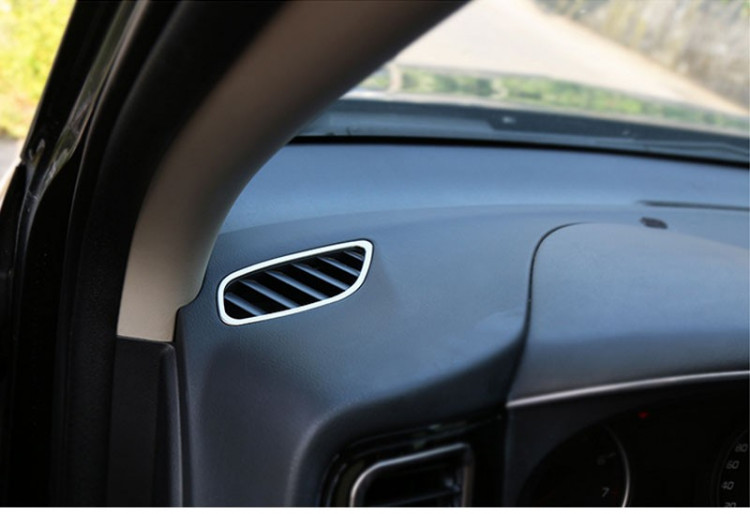 Накладки на воздуховоды верхние OEM-Tuning Mitsubishi Outlander FL 2015-2018, Mitsubishi Outlander FL 2019-2022 Накладки на воздуховоды верхние OEM-Tuning → CNT24-16OT-067A :: TUNING`Leader /img1
