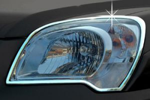 Хромированные накладки на передние фары Autoclover A787: KIA Sportage FL 2008-2009 > TUNING`Leader Хромированные накладки на передние фары Autoclover KIA Sportage FL 2008-2009 > TUNINGLeader.ru