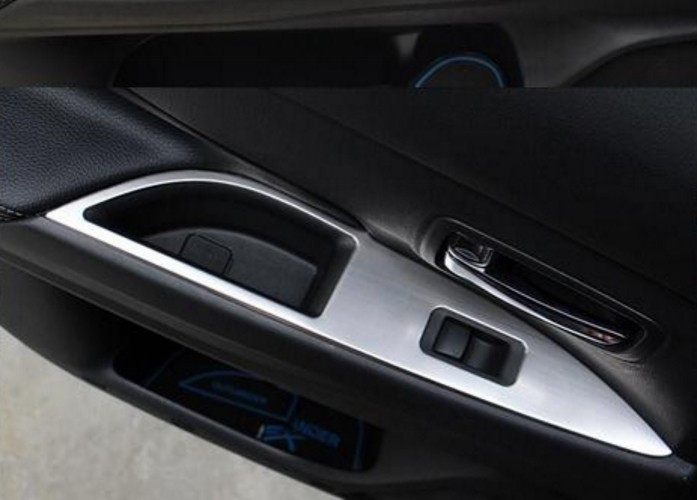 Накладки на панель управления на дверях стальные OEM-Tuning → CNT24-16OT-060 :: TUNING`Leader /img2