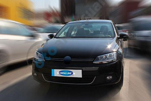 Стальная накладка на передний бампер (U-тип) Omsa Line Volkswagen Jetta 2011-2014, Volkswagen Jetta FL 2014-2019 Стальная накладка на передний бампер (U-тип) Omsa Line → 7540087 ` :: TUNING`Leader /img2