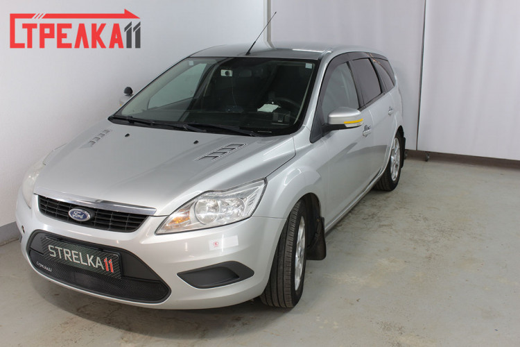 Дефлекторы на окна тонированные 2D Strelka (6 элементов) Ford Focus II SW 2005-2013 Дефлекторы на окна тонированные 2D Strelka (6 элементов) → 2D022-6.S11 :: TUNING`Leader /img2