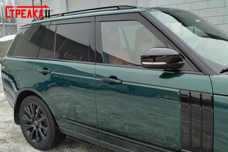 Дефлекторы на окна тонированные 2D Strelka (6 элементов) Land Rover Range Rover 2013- Дефлекторы на окна тонированные 2D Strelka (6 элементов) → 2D082-6.S11 :: TUNING`Leader /img8