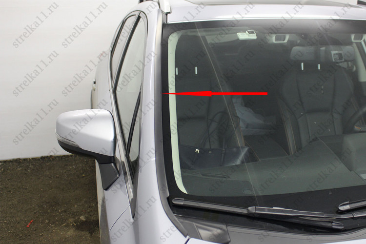 Водосток (дефлектор) лобового стекла Strelka Subaru XV 2017- Водосток (дефлектор) лобового стекла Strelka → 45.ST2 :: TUNING`Leader /img5