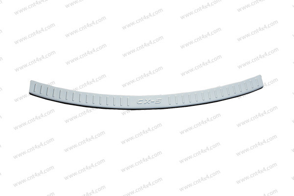 Накладка на задний бампер стальная с загибом OEM-Tuning Mazda CX-5 2012-2014, Mazda CX-5 FL 2015-2017 Накладка на задний бампер стальная с загибом OEM-Tuning → CNT35-CX5-011 :: TUNING`Leader /img3