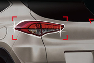Хромированные накладки на задние фонари Autoclover Hyundai Tucson 2015-2018, Hyundai Tucson FL 2018-2021 > TUNINGLeader.ru