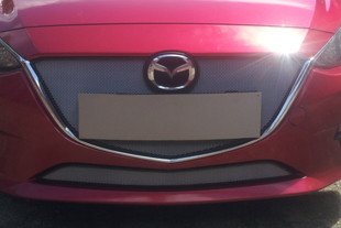 Сетка защитная в бампер Standart хром Strelka MAZ13: Mazda 3 2013-2016 > TUNING`Leader Сетка защитная в бампер Standart хром Strelka Mazda 3 2013-2016 > TUNINGLeader.ru