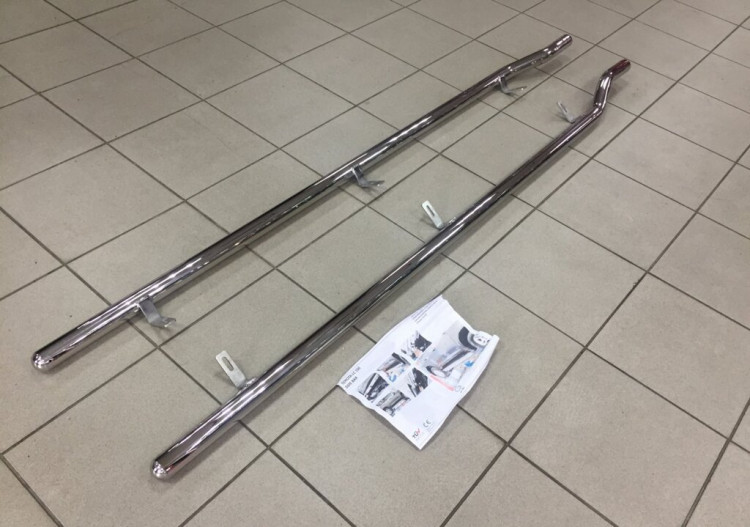Защита штатных порогов труба (d 42) Tamsan Toyota Land Cruiser Prado 150 FL 2013-2016, Toyota Land Cruiser Prado 150 FL 2017-2023 Защита штатных порогов труба (d 42) Tamsan → TSSTR.91.48.MP :: TUNING`Leader /img6