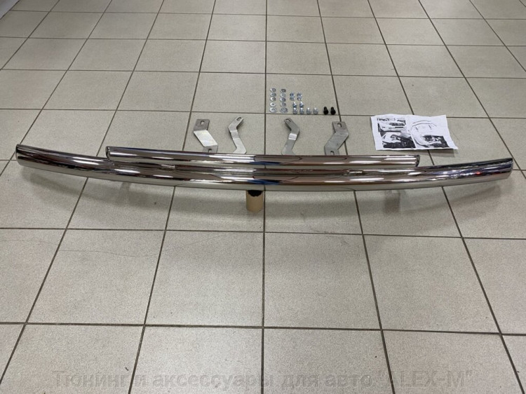 Защита переднего бампера двойная (d 70/42) Tamsan Toyota Land Cruiser Prado 150 FL 2017-2023 Защита переднего бампера двойная (d 70/42) Tamsan → TCG7042TOT.99.20 :: TUNING`Leader /img5