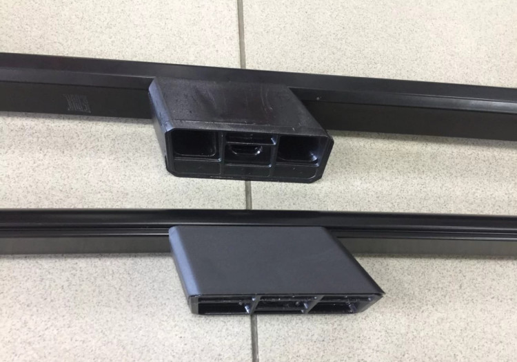 Рейлинги продольные на крышу черные Skyport Erkul Volkswagen Caddy III 2004-2009 Рейлинги продольные на крышу черные Skyport Erkul → 37.SKP.02.04.S :: TUNING`Leader /img4