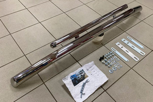 Защита переднего бампера двойная (d 70/42) Tamsan TCG7042TOT.99.89: Toyota Land Cruiser Prado 150 2010-2013 > TUNING`Leader Защита переднего бампера двойная (d 70/42) Tamsan Toyota Land Cruiser Prado 150 2010-2013 > TUNINGLeader.ru