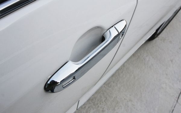 Хромированные накладки на ручки дверей (smart key) Autoclover Toyota Camry 2011-2014, Toyota Camry FL 2015-2017 Хромированные накладки на ручки дверей (smart key) Autoclover → B839 :: TUNING`Leader /img5