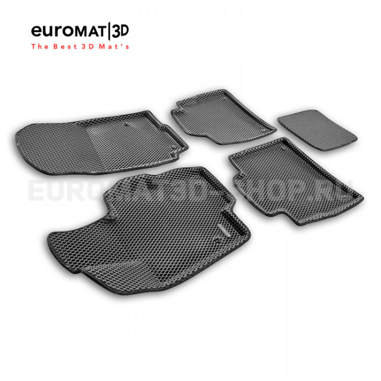 Коврики EVA (ЕВА) черные 3D Euromat Mercedes-Benz GLS-Class X167 2019- Коврики EVA (ЕВА) черные 3D Euromat → EM3DEVA-003513 :: TUNING`Leader /img1