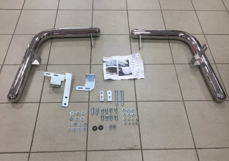 Защита заднего бампера углы одинарные (d 70) Tamsan (длинная база) Mercedes-Benz Vito W639 2003-2006, Mercedes-Benz Vito W639 FL 2006-2014 Защита заднего бампера углы одинарные (d 70) Tamsan (длинная база) → TRGC0370UM.95.28 :: TUNING`Leader /img5