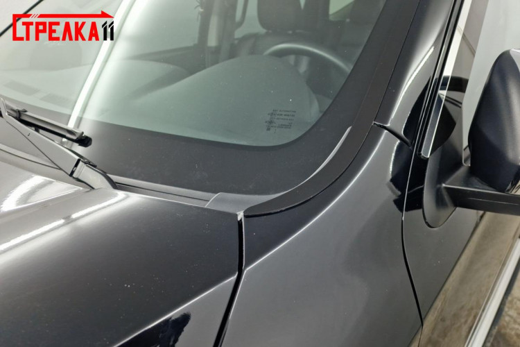 Водосток (дефлектор) лобового стекла акриловый Премиум Strelka Mitsubishi Pajero Sport 2015-2019, Mitsubishi Pajero Sport FL 2019- Водосток (дефлектор) лобового стекла акриловый Премиум Strelka → VP.038 :: TUNING`Leader /img2