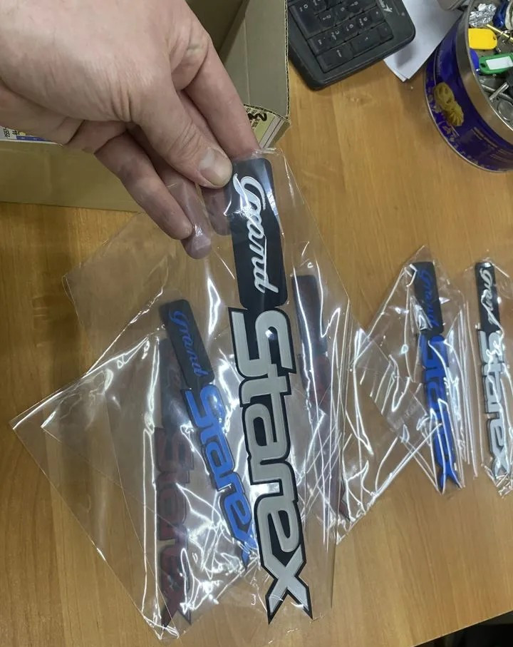 Эмблема-надпись Grand Starex Detailpart Hyundai Grand Starex (H-1) 2007-2015, Hyundai Grand Starex (H-1) FL 2015-2017, Hyundai Grand Starex Urban (H-1) 2018- Эмблема-надпись Grand Starex Detailpart → DEH-G73 :: TUNING`Leader /img8