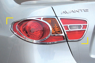 Хромированные накладки на задние фонари Kyoungdong Hyundai Elantra 2006-2010 > TUNINGLeader.ru
