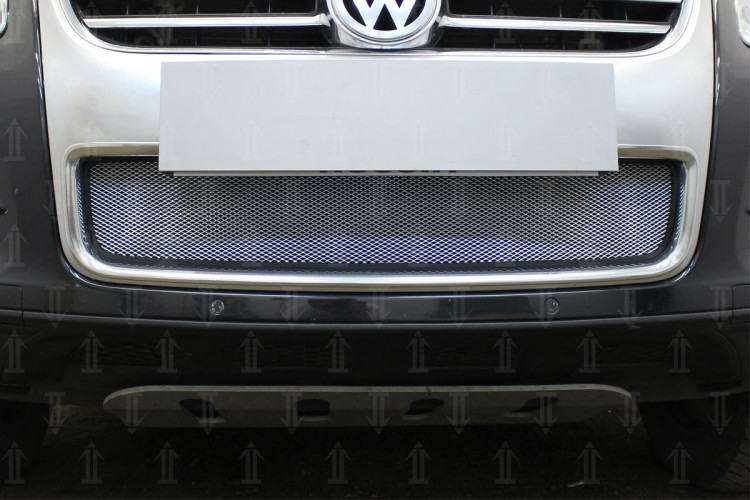 Сетка защитная в бампер Standart хром Strelka → VWTOUAR07 :: TUNING`Leader /img5