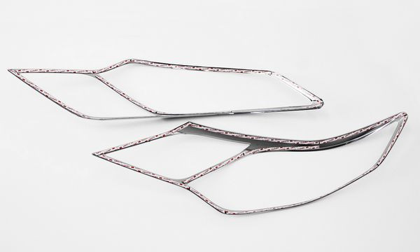 Хромированные накладки на передние фары Autoclover Toyota Camry 2011-2014 Хромированные накладки на передние фары Autoclover → C471 :: TUNING`Leader /img3