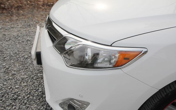 Хромированные накладки на передние фары Autoclover Toyota Camry 2011-2014 Хромированные накладки на передние фары Autoclover → C471 :: TUNING`Leader /img5