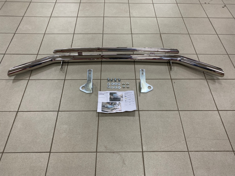 Защита переднего бампера двойная (d 70/42) Tamsan Toyota Land Cruiser 200 FL 2015-2021 Защита переднего бампера двойная (d 70/42) Tamsan → TCG7042UM.99.61 :: TUNING`Leader /img7