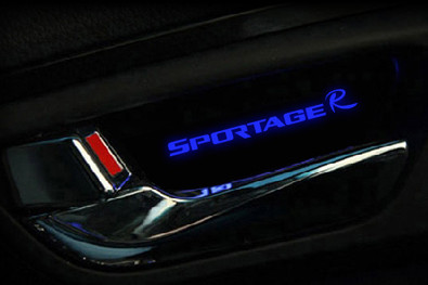 Светодиодная подсветка внутренних ручек дверей Dxsoauto KIA Sportage 2010-2013, KIA Sportage FL 2014-2015 > TUNINGLeader.ru