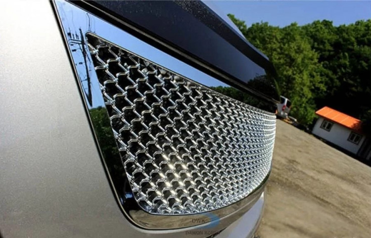 Решетка радиатора хромированная Noble Style Hyundai Grand Starex (H-1) 2007-2015 Решетка радиатора хромированная Noble Style → - :: TUNING`Leader /img6