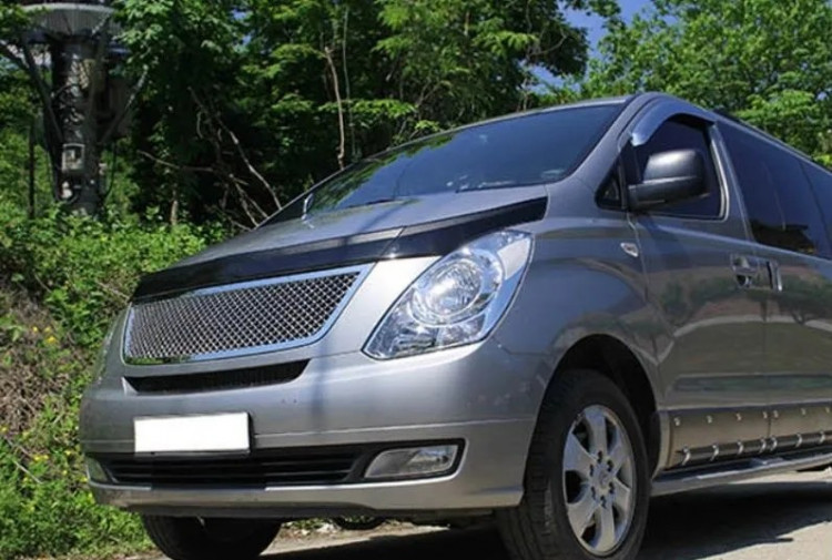 Решетка радиатора хромированная Noble Style Hyundai Grand Starex (H-1) 2007-2015 Решетка радиатора хромированная Noble Style → - :: TUNING`Leader /img7
