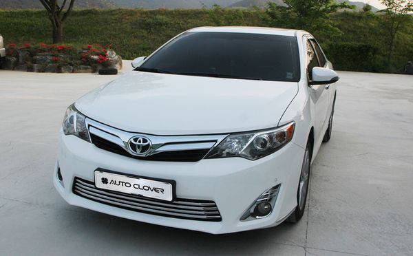 Хромированные накладки на решетку радиатора (низ) Autoclover Toyota Camry 2011-2014 Хромированные накладки на решетку радиатора (низ) Autoclover → C738 :: TUNING`Leader /img6