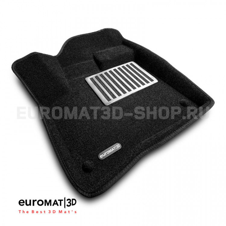 Коврики текстильные черные LUX 3D Euromat (3 ряда) Audi Q7 2005-2009, Audi Q7 FL 2009-2015 Коврики текстильные черные LUX 3D Euromat (3 ряда) → EM3D-001105.1 :: TUNING`Leader /img2