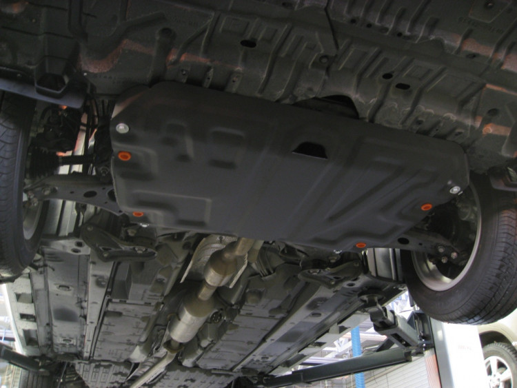 Защита картера двигателя и кпп сталь 2 мм. ALFeco (V-3.5) Toyota Highlander FL 2010-2013 Защита картера двигателя и кпп сталь 2 мм. ALFeco (V-3.5) → ALF24590st :: TUNING`Leader /img3