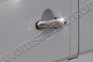 Стальные накладки на ручки дверей (2 двери) Omsa Line 4724042 `: Mercedes-Benz Sprinter W906 2006-2015, Volkswagen Crafter 2006-2011 > TUNING`Leader Стальные накладки на ручки дверей (2 двери) Omsa Line Mercedes-Benz Sprinter W906 2006-2015, Volkswagen Crafter 2006-2011 > TUNINGLeader.ru