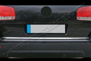 Стальная накладка на кромку багажника Omsa Line Volkswagen Touareg 2002-2006, Volkswagen Touareg FL 2007-2009 > TUNINGLeader.ru