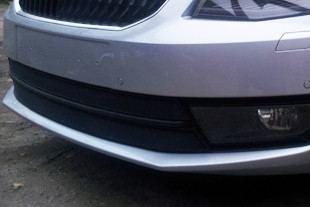 Сетка защитная в бампер (2 элемента) Standart черный Strelka SKA7.1.black: Skoda Octavia III 2013-2017 > TUNING`Leader Сетка защитная в бампер (2 элемента) Standart черный Strelka Skoda Octavia III 2013-2017 > TUNINGLeader.ru