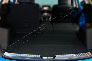 Накладка на порог багажника стальная Omsa Line 4621099 `: Mazda CX-5 2012-2014, Mazda CX-5 FL 2015-2017 > TUNING`Leader Накладка на порог багажника стальная Omsa Line Mazda CX-5 2012-2014, Mazda CX-5 FL 2015-2017 > TUNINGLeader.ru