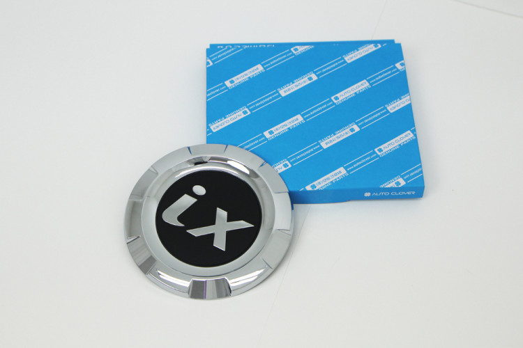 Хромированная накладка на лючок бензобака Autoclover Hyundai ix35 2009-2013, Hyundai ix35 FL 2013-2015 Хромированная накладка на лючок бензобака Autoclover → B346 :: TUNING`Leader /img1