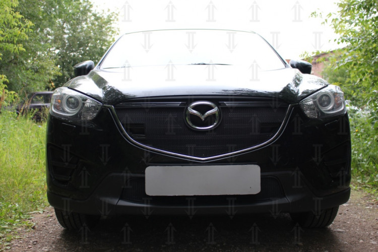Сетка защитная в бампер Standart черный Strelka Mazda CX-5 FL 2015-2017 Сетка защитная в бампер Standart черный Strelka → MZX5-15 :: TUNING`Leader /img1