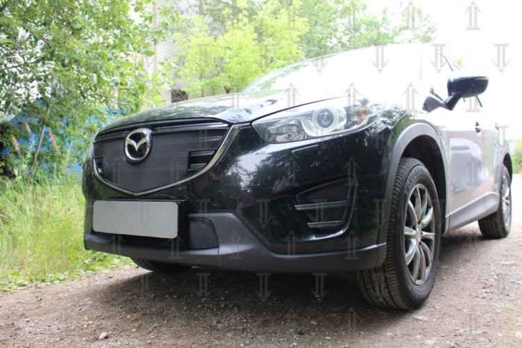 Сетка защитная в бампер Standart черный Strelka Mazda CX-5 FL 2015-2017 Сетка защитная в бампер Standart черный Strelka → MZX5-15 :: TUNING`Leader /img2