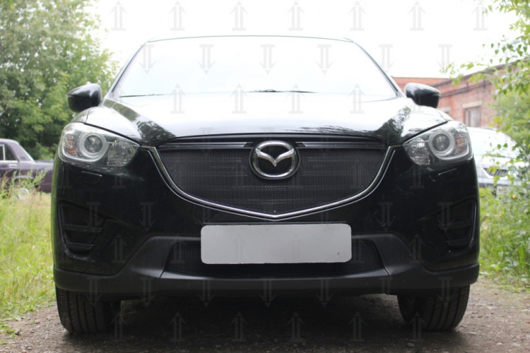 Сетка защитная в бампер Standart черный Strelka Mazda CX-5 FL 2015-2017 Сетка защитная в бампер Standart черный Strelka → MZX5-15 :: TUNING`Leader /img4