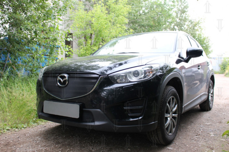 Сетка защитная в бампер Standart черный Strelka Mazda CX-5 FL 2015-2017 Сетка защитная в бампер Standart черный Strelka → MZX5-15 :: TUNING`Leader /img5