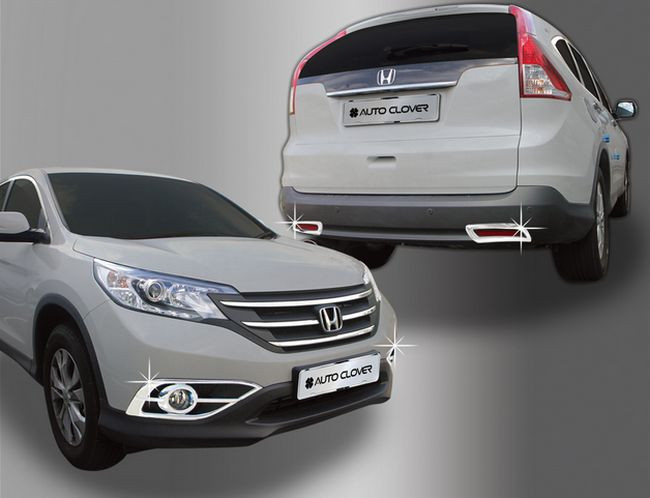 Хромированные накладки на противотуманные фары (перед/зад) Autoclover → C445 :: TUNING`Leader /img1