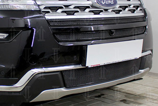 Сетка защитная в бампер Premium черный Strelka FEXP18.PREMIUM.bot.black: Ford Explorer FL 2018-2019 > TUNING`Leader Сетка защитная в бампер Premium черный Strelka Ford Explorer FL 2018-2019 > TUNINGLeader.ru